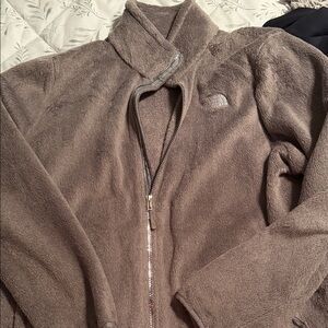 The North Face Taupe Fleece Jacket
